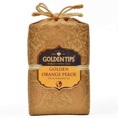 Golden Tips Golden Orange Pekoe Royal Brocade Cloth Bag