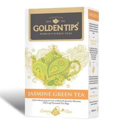 Golden Tips Jasmine Green Full Leaf Pyramid