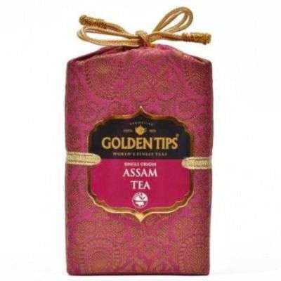 Golden Tips Pure Assam Black Tea Brocade Bag