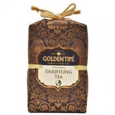 Golden Tips Unitea - Darjeeling & Assam Blend Tea Brocade Bag