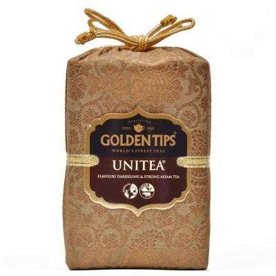 Golden Tips Unitea Royal Brocade Cloth Bag
