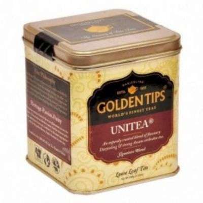 Golden Tips Unitea Tin Can