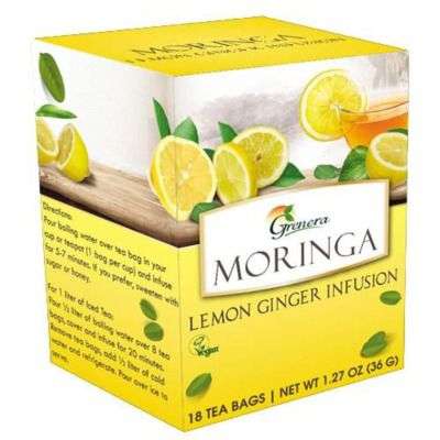 Grenera Moringa Lemon Ginger Infusion