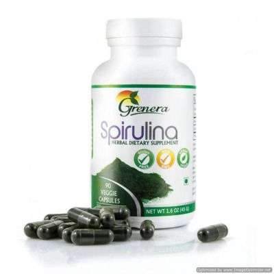 Buy Grenera Organics Organic Spirulina Capsules