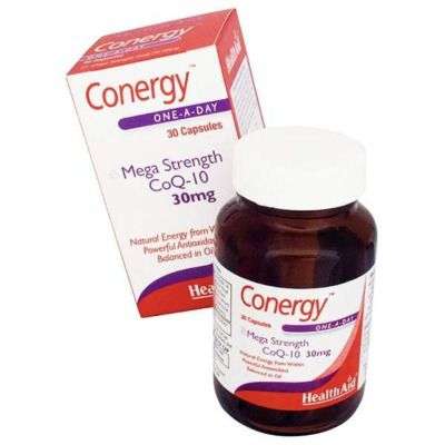 HealthAid Conergy CoQ-10 30mg Capsules