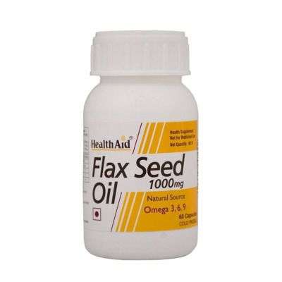 HealthAid Flaxseed Oil 1000mg Capsules