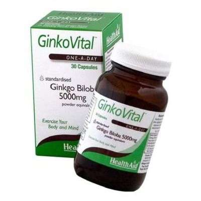 HealthAid Ginko Vital Ginkgo Biloba Capsules
