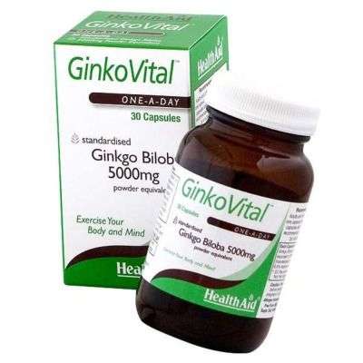 HealthAid GinkoVital 5000mg Capsules