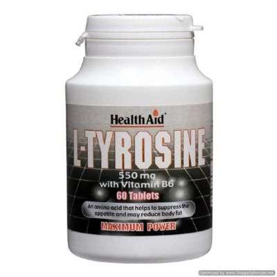 Buy HealthAid L-Tyrosine with Vitamin B6 Tablets