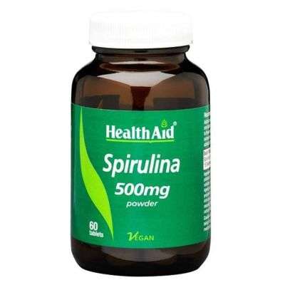 Buy HealthAid Spirulina 500mg Tablets