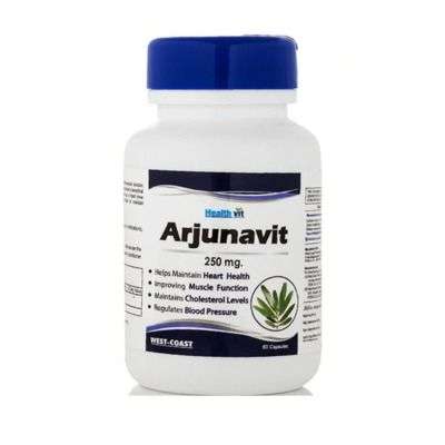 Buy Healthvit Arjunavit Arjuna Powder Capsules