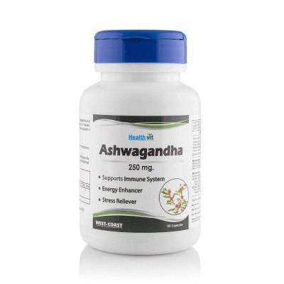 Buy Healthvit Ashwagandha Powder Capsules