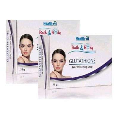 Healthvit Bath & Body Glutathione Skin Whitening Soap