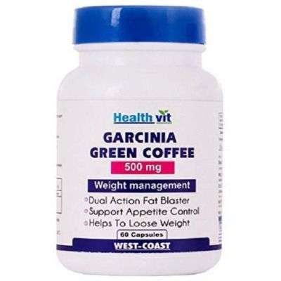Healthvit Garcinia Cambogia + Green Coffee 500mg Extract