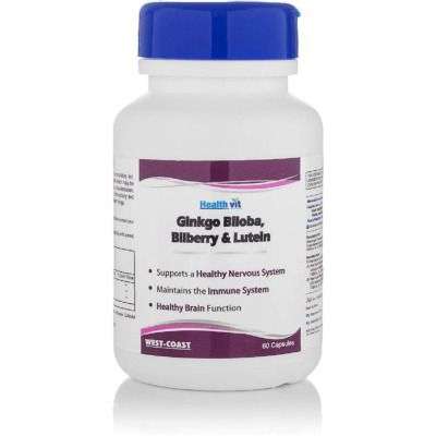 Healthvit Ginkgo Biloba With Bilberry & Lutein