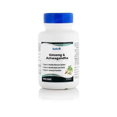 Healthvit Ginseng With Ashwagandha