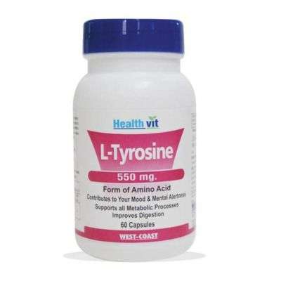 Healthvit L-Tyrosine 550 mg