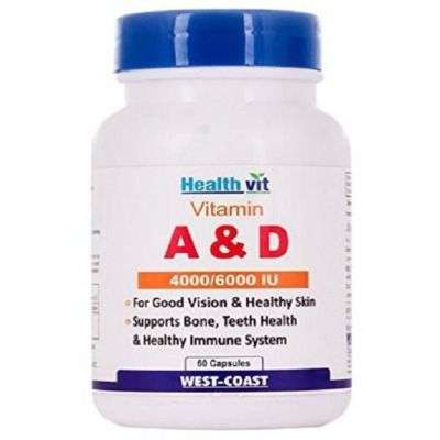 Healthvit Vitamin A & D 4000 / 6000 IU