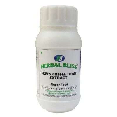 Herbal Bliss Green Coffee Bean Extract - 50% chlorogenic acid