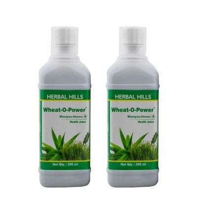 Herbal Hills Aloevera Wheatgrass Juice (Combo)