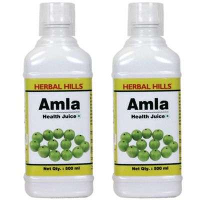 Buy Herbal Hills Amla Health Juice (Combo)