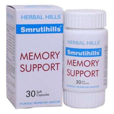 Herbal Hills Smrutihills Ayurvedic Memory Booster Capsules