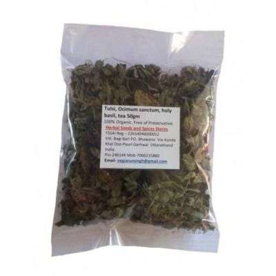 Herbal Organic Tulsi, Ocimum sanctum, holy basil, tea
