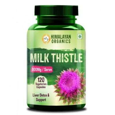 Himalayan Organics Milk Thistle Extract Silymarin Caps