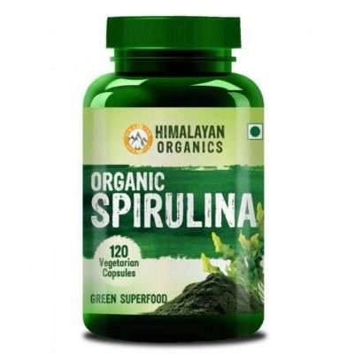Himalayan Organics Organic Spirulian Veg Caps