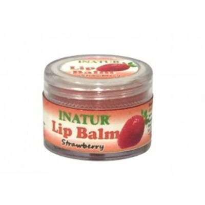 Buy Inatur Strawberry Lip Balm
