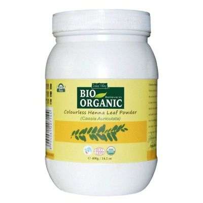 Indus Valley BIO Organic Colourless Henna Leaf Powder