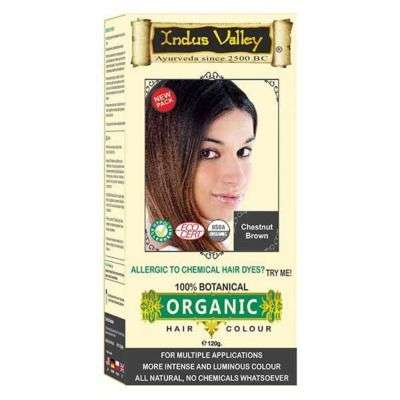 Indus Valley Chestnut Brown Botanical Hair Color