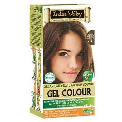 Indus Valley Dark Copper Blonde 7.4 Gel Hair Color