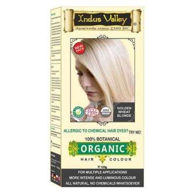 Indus Valley Golden Wheat Blonde Botanical Hair Color