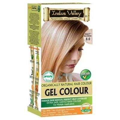 Indus Valley Light Blonde 8.0 Gel Hair Color