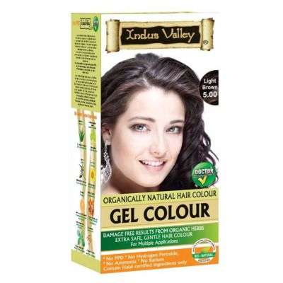 Indus Valley Light Brown 5.0 Gel Hair Color