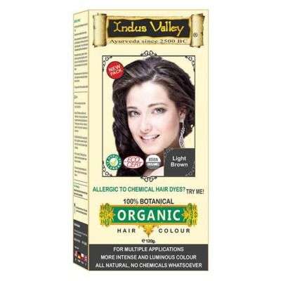 Indus Valley Light Brown Hair Botanical Color