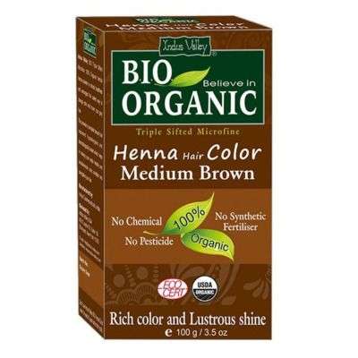 Indus Valley Medium Brown Henna Hair Color