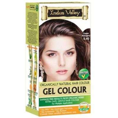 Indus Valley Natural Copper Mahogany 5.40 Gel Hair Color