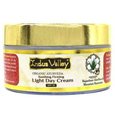 Indus Valley Rajasthani Aloe Mountain Rose Soothing & Firming Light Day Cream