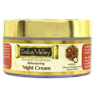 Indus Valley Retexturing Hydrating Night Cream with Kashmiri Saffron & Night Jasmine