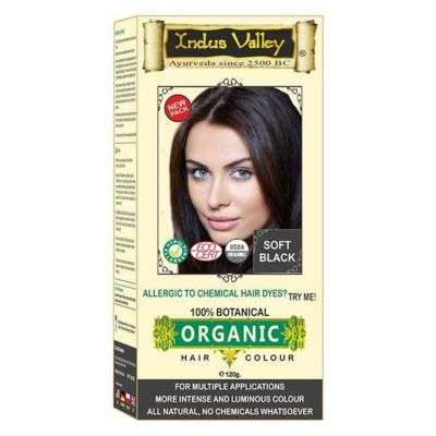 Indus Valley Soft Black Botanical Hair Color