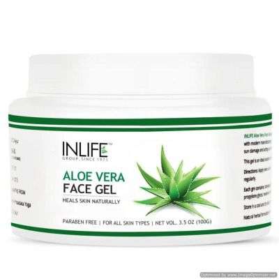 Inlife Aloe Vera Gel, Paraben Free