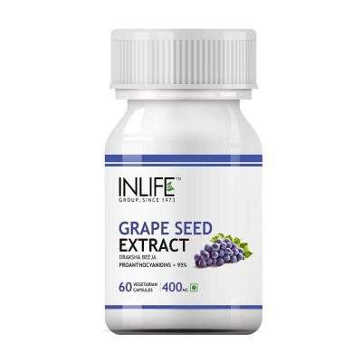 Inlife Grape Seed Extract (Proanthocyanidins > 95%) Capsules