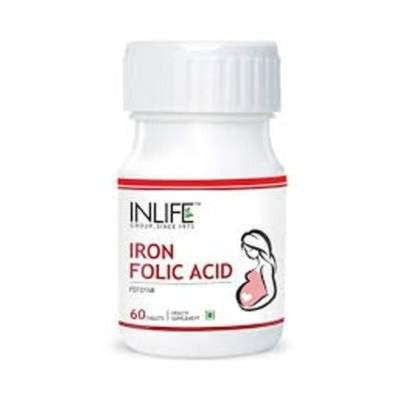 INLIFE Iron + Folic Acid Tablets