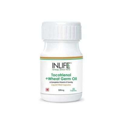 Inlife Tocotrienol Wheat Germ Oil Supplement Vitamin E family