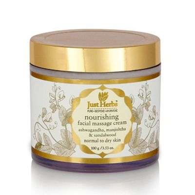 Buy Just Herbs Herbal Nourishing Massage Cream
