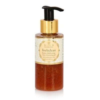 Just Herbs Lively Clean Honey Exfoliating Face Cleansing Gel