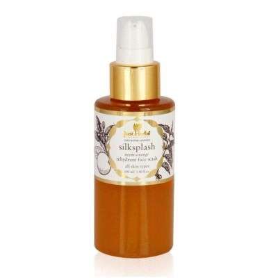 Buy Just Herbs Silksplash Neem Orange Rehydrant Face Wash