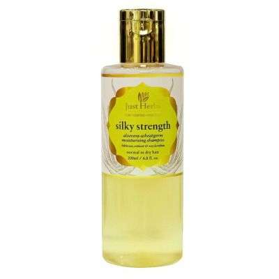 Just Herbs Silky Strength Aloevera Wheatgerm Moisturising Shampoo